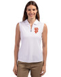 San Francisco Giants Cutter & Buck Forge Stretch Womens Sleeveless Polo White Front