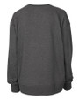 Los Angeles Angels Cutter & Buck Saturday Cotton Blend Womens Crew Neck Sweatshirt Charcoal Heather Mannequin Back