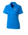 Los Angeles Dodgers Cutter & Buck Genre Textured Solid Womens Polo Digital Mannequin