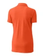 San Francisco Giants Cutter & Buck Advantage Eco Tri-Blend Pique Womens Polo College Orange Mannequin Back