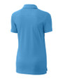 Tampa Bay Rays Cutter & Buck Advantage Eco Tri-Blend Pique Womens Polo Atlas Light Blue Mannequin Back