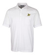 Athletics Cutter & Buck Advantage Tri-Blend Jersey Mens Pocket Polo White Mannequin