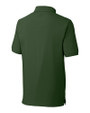 Athletics Cutter & Buck Advantage Eco Tri-Blend Pique Mens Polo Hunter Green Mannequin Back