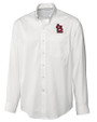 St. Louis Cardinals- Cutter & Buck Epic Easy Care Fine Twill Mens Long Sleeve Dress Shirt White Mannequin