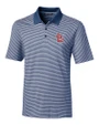 St. Louis Cardinals- Cutter & Buck Forge Tonal Stripe Stretch Mens Big and Tall Polo Indigo Mannequin