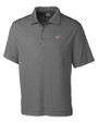 Toronto Blue Jays Cutter & Buck Northgate CB DryTec Short Sleeve Big & Tall Polo Elemental Grey Mannequin
