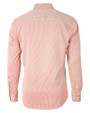 Cincinnati Bengals Cutter & Buck Versatech Pinstripe Stretch Mens Long Sleeve Dress Shirt College Orange Mannequin Back