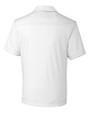 Indianapolis Colts Cutter & Buck Northgate CB DryTec Short Sleeve Mens Polo White Mannequin Back