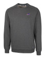 Buffalo Bills Cutter & Buck Saturday Cotton Blend Mens Crew Neck Sweatshirt Charcoal Heather Mannequin