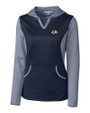 Los Angeles Rams Cutter & Buck Womens Tackle Hoodie Liberty Navy Mannequin
