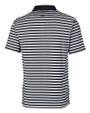 Atlanta Falcons Cutter & Buck Big & Tall Forge Polo Multi Stripe Black Mannequin Back