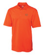 Chicago Bears - Cutter & Buck CB Drytec Genre Textured Solid Mens Big and Tall Polo College Orange Mannequin