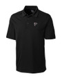 Atlanta Falcons Cutter & Buck Northgate CB DryTec Short Sleeve Big & Tall Polo Black Mannequin