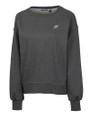 Philadelphia Eagles Cutter & Buck Saturday Cotton Blend Womens Crew Neck Sweatshirt Charcoal Heather Mannequin