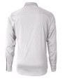Philadelphia Eagles Cutter & Buck Versatech Geo Dobby Stretch Mens Big and Tall Long Sleeve Dress Shirt White/Black Mannequin Back