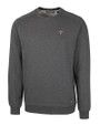 New Orleans Saints Cutter & Buck Saturday Cotton Blend Mens Crew Neck Sweatshirt Charcoal Heather Mannequin