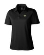 Green Bay Packers Cutter & Buck Genre Textured Solid Womens Polo Black Mannequin