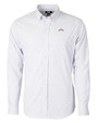 Los Angeles Chargers Cutter & Buck Versatech Tattersall Stretch Mens Big and Tall Dress Shirt Atlas Light Blue Mannequin