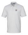 Pittsburgh Steelers Cutter & Buck Pike Double Dot Print Stretch Mens Polo White Mannequin
