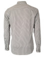 Tampa Bay Buccaneers Cutter & Buck Versatech Multi Check Stretch Mens Long Sleeve Dress Shirt Black Mannequin Back