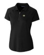 Green Bay Packers Cutter & Buck Forge Stretch Womens Short Sleeve Polo Black Mannequin