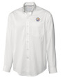 Pittsburgh Steelers Cutter & Buck Epic Easy Care Fine Twill Mens Long Sleeve Dress Shirt White Mannequin