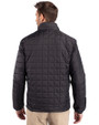 Kansas City Chiefs Cutter & Buck Rainier PrimaLoft®  Mens Big and Tall Eco Insulated Puffer Jacket Black Back