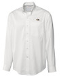 Baltimore Ravens Cutter & Buck Epic Easy Care Fine Twill Mens Big and Tall Dress Shirt White Mannequin