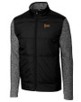 Arizona State Sun Devils Cutter & Buck Stealth Hybrid Quilted Mens Big and Tall Full Zip Windbreaker Jacket BL_MANN_HG 