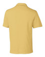 James Madison Dukes Cutter & Buck Genre Textured Solid Mens Polo Desert Mannequin Back