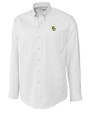 Baylor Bears Cutter & Buck Epic Easy Care Nailshead Mens Big and Tall Long Sleeve Dress Shirt White Mannequin