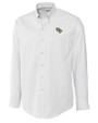 UCF Knights Cutter & Buck Epic Easy Care Nailshead Mens Big and Tall Long Sleeve Dress Shirt White Mannequin