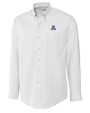 Arizona Wildcats Cutter & Buck Epic Easy Care Nailshead Mens Big and Tall Long Sleeve Dress Shirt White Mannequin