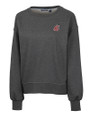 Washington State Cougars Cutter & Buck Saturday Cotton Blend Womens Crew Neck Sweatshirt Charcoal Heather Mannequin