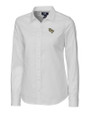 UCF Knights Cutter & Buck Stretch Oxford Womens Long Sleeve Dress Shirt White Mannequin