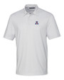 Arizona Wildcats Cutter & Buck Pike Double Dot Print Stretch Mens Polo White Mannequin