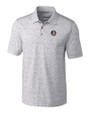 Florida State Seminoles Cutter & Buck Advantage Tri-Blend Space Dye Mens Big and Tall Polo Elemental Grey Mannequin