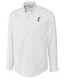 Cincinnati Bearcats Cutter & Buck Epic Easy Care Nailshead Mens Big and Tall Long Sleeve Dress Shirt White Mannequin