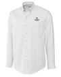 Colorado State Rams Cutter & Buck Epic Easy Care Nailshead Mens Big and Tall Long Sleeve Dress Shirt White Mannequin
