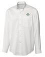 Colorado State Rams Cutter & Buck Epic Easy Care Fine Twill Mens Big and Tall Dress Shirt White Mannequin