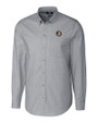 Florida State Seminoles Cutter & Buck Stretch Oxford Mens Long Sleeve Dress Shirt Charcoal Mannequin