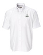 Colorado State Rams Cutter & Buck Epic Easy Care Nailshead Mens Short Sleeve Dress Shirt White Mannequin
