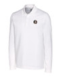 Florida State Seminoles Cutter & Buck Advantage Eco Tri-Blend Pique Mens Big and Tall Long Sleeve Polo White Mannequin