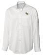 UCF Knights Cutter & Buck Epic Easy Care Fine Twill Mens Long Sleeve Dress Shirt White Mannequin