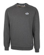 Brigham Young Cougars Cutter & Buck Saturday Cotton Blend Mens Crew Neck Sweatshirt Charcoal Heather Mannequin