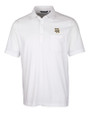 Marquette Golden Eagles Cutter & Buck Advantage Tri-Blend Jersey Mens Pocket Polo White Mannequin