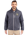 Marquette Golden Eagles Cutter & Buck Rainier PrimaLoft®  Mens Big and Tall Eco Insulated Puffer Jacket Anthracite Melange Front