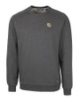 Marquette Golden Eagles Cutter & Buck Saturday Cotton Blend Mens Crew Neck Sweatshirt Charcoal Heather Mannequin