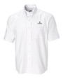 Illinois Fighting Illini Cutter & Buck Epic Easy Care Nailshead Mens Big and Tall Short Sleeve Dress Shirt White Mannequin