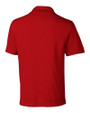 Louisville Cardinals Cutter & Buck Genre Textured Solid Mens Polo Cardinal Red Mannequin Back